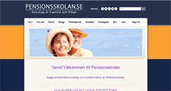 Desktop Screenshot of pensionsskolan.se